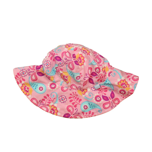 iPlay Girls Pink | Blue Paisley Hat Size: 6-18 Months Pink | Blue Paisley