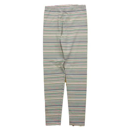Tea Collection Girls Pink | Blue Stripe Leggings Size: 10 Years Pink | Blue Stripe