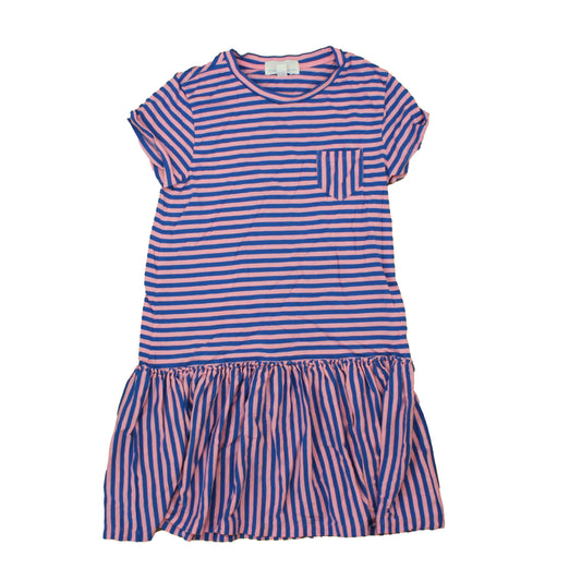 Rockets Of Awesome Girls Pink | Blue | Stripes Dress Size: 8 Years