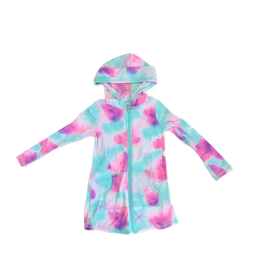SO Girls Pink & Blue Tie Dye Sweatshirt Size: 4-5T Pink & Blue Tie Dye