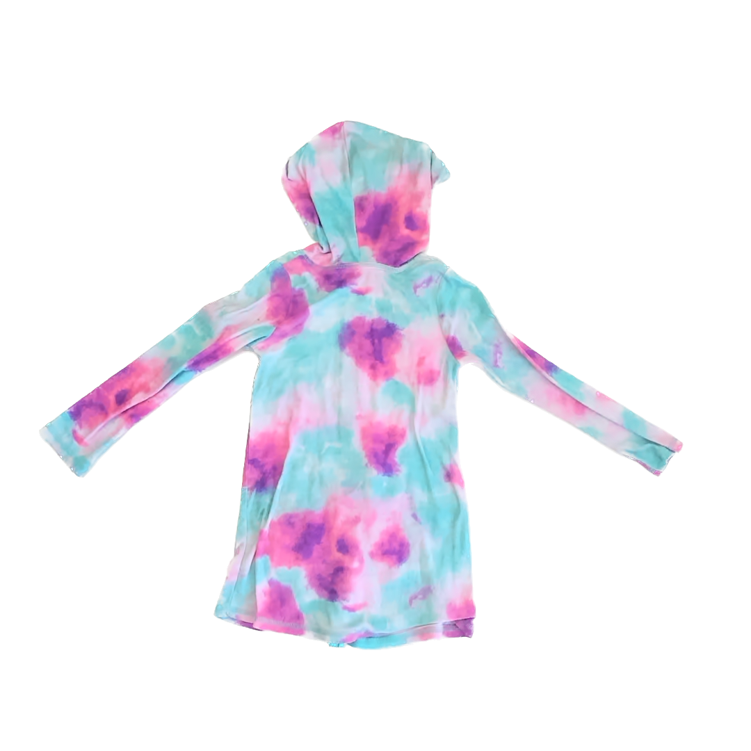 SO Girls Pink & Blue Tie Dye Sweatshirt Size: 4-5T Pink & Blue Tie Dye