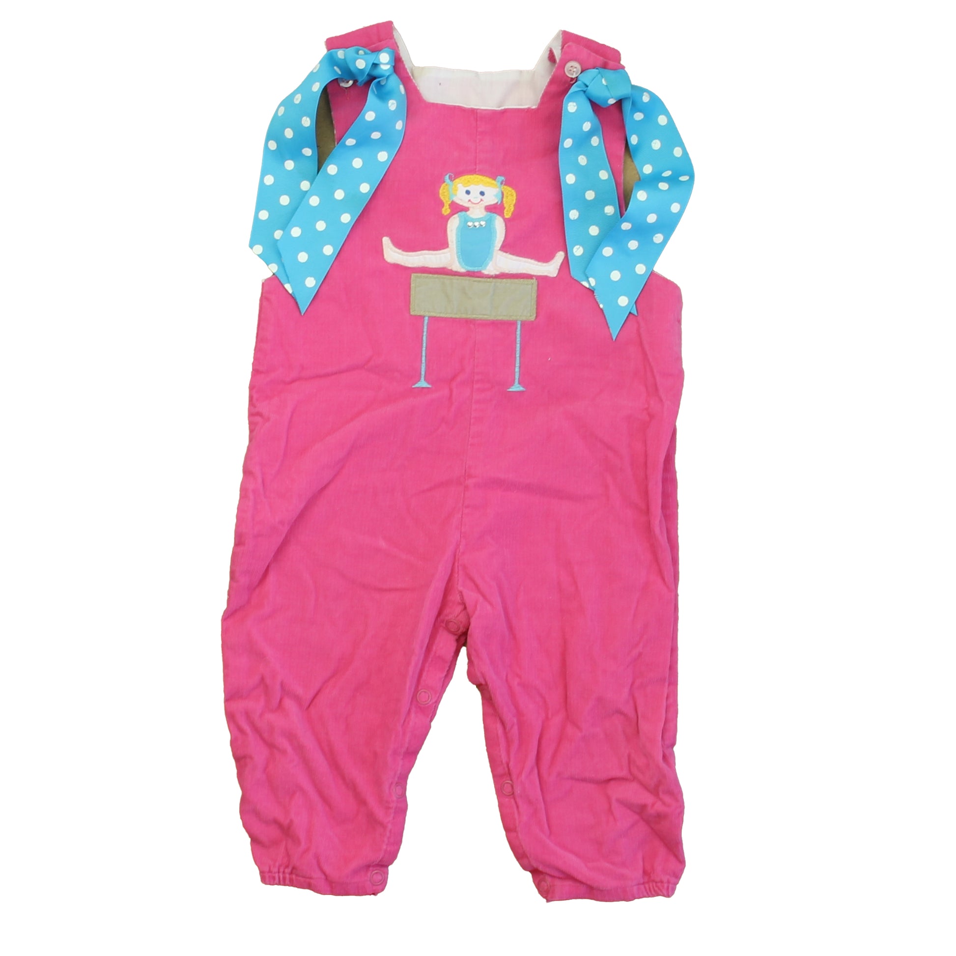 The Bailey's Boys Girls Pink | Blue Romper Size: 12 Months Pink | Blue