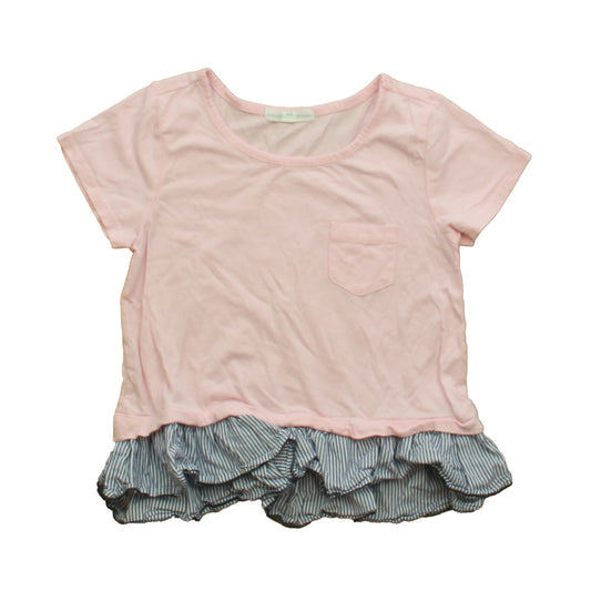 Rockets Of Awesome Girls Pink | Blue T-Shirt Size: 4T Pink | Blue