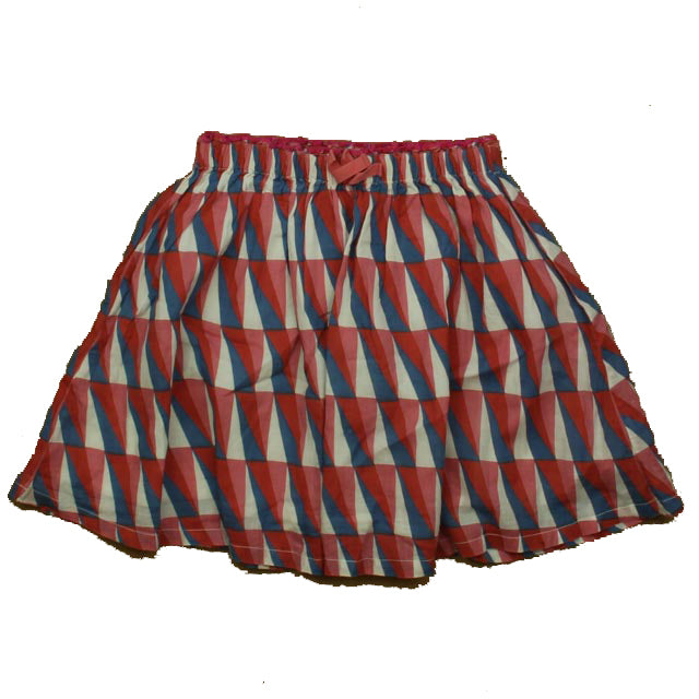 Pink Chicken Girls Pink | Blue Skirt Size: 7 Years