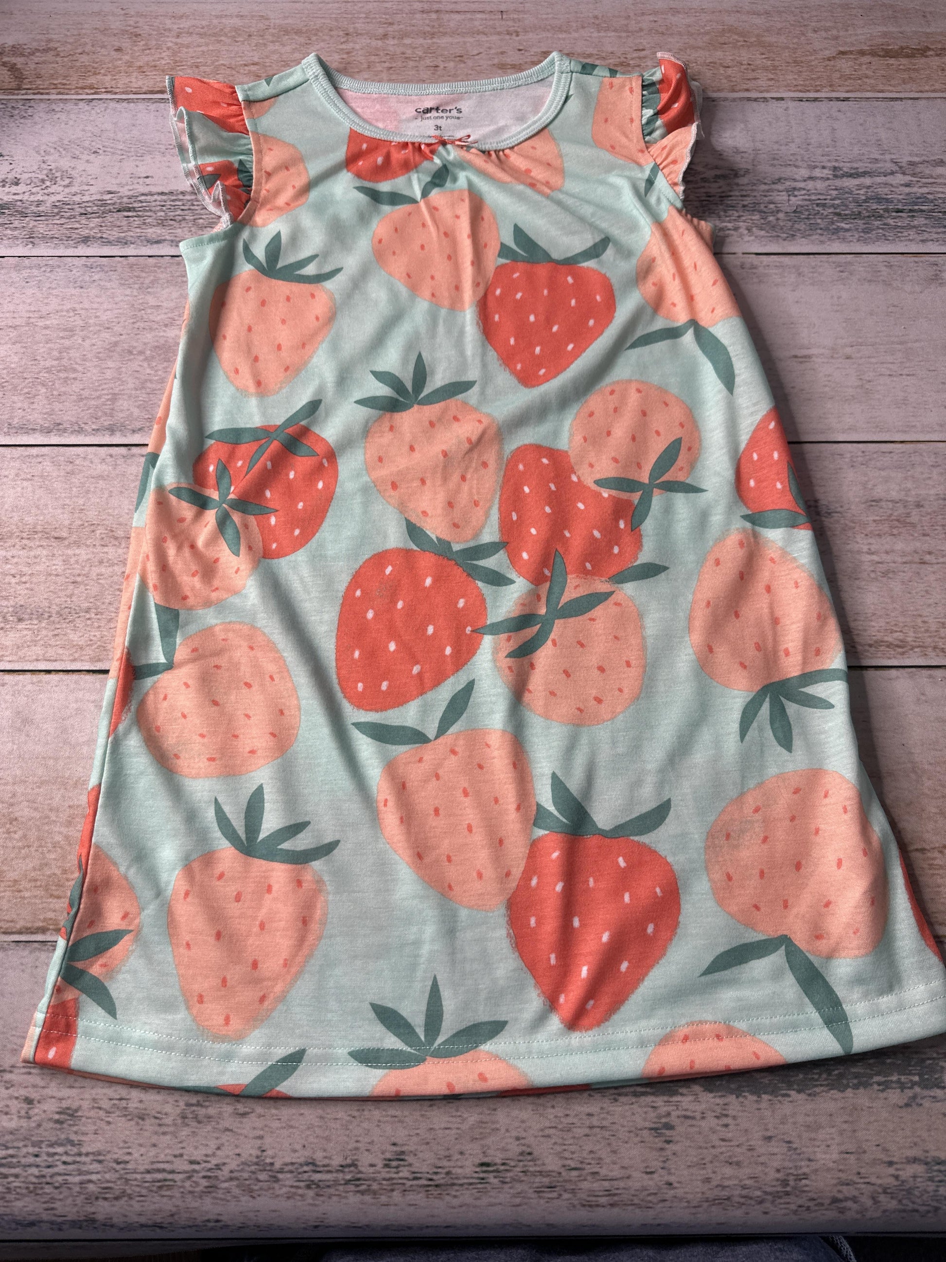 Carters Girls pink | Blue Nightgown Size: 3T pink | Blue