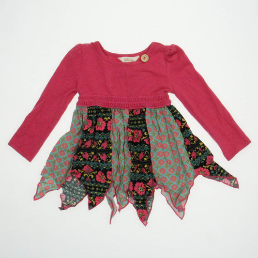 Matilda Jane Girls Pink | Brown | Blue Shirt Size: 2T Pink | Brown | Blue
