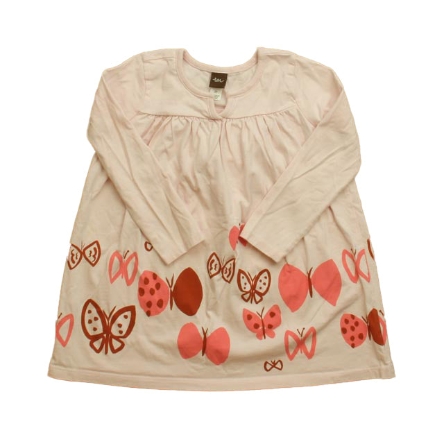 Tea Girls Pink | Butterfly Dress Size: 2T