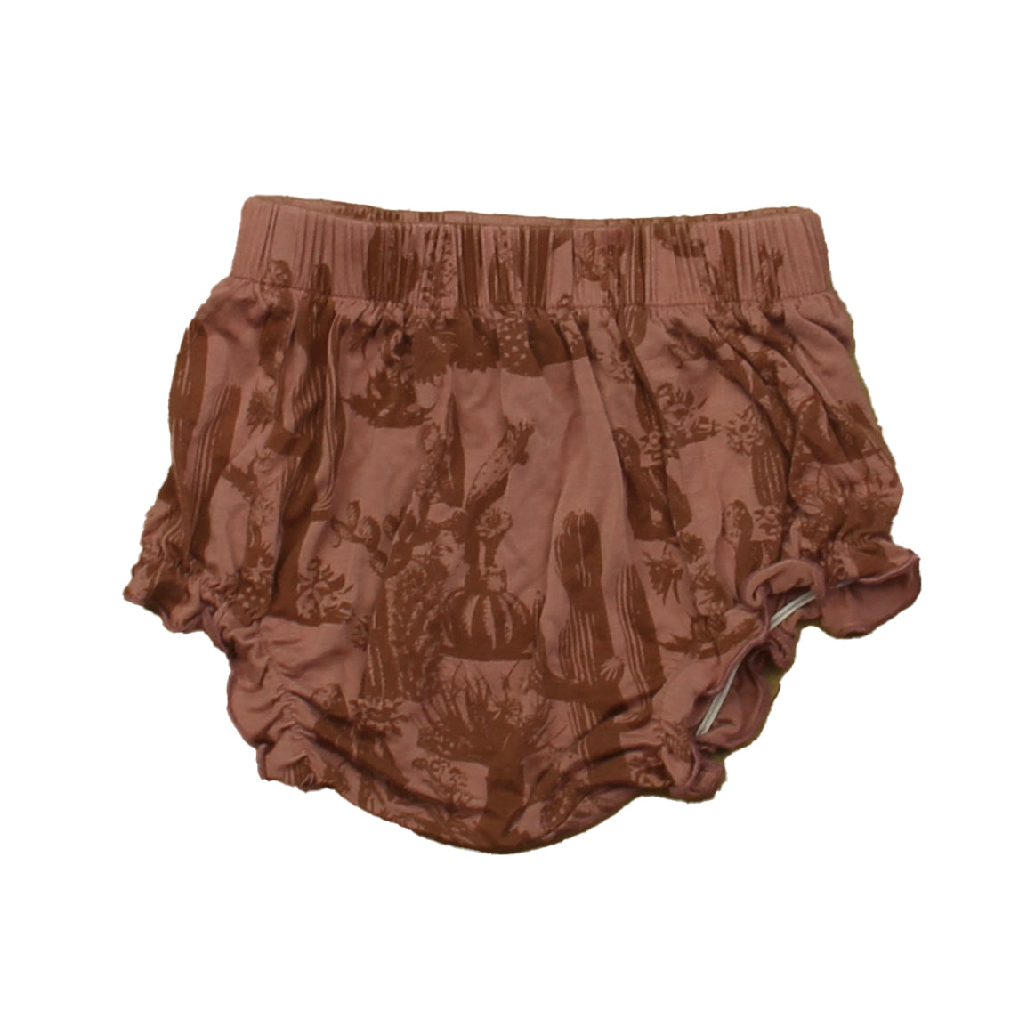 Kate Quinn Organics Girls Pink Cactus Shorts Size: 6-12 Months Pink Cactus