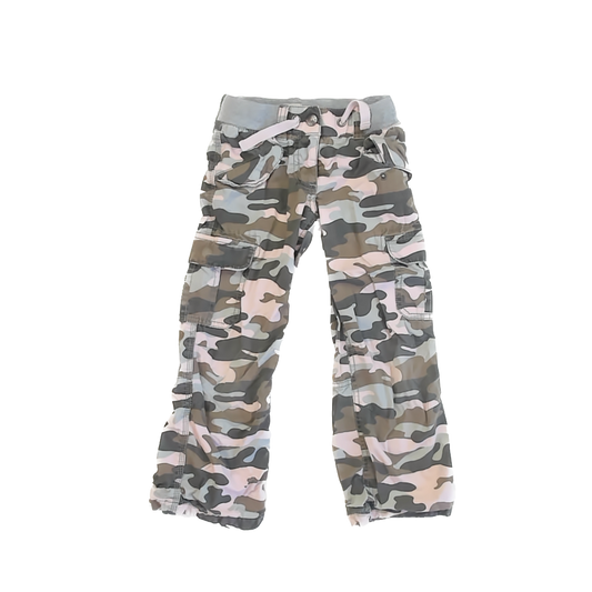 Boden Girls Pink Camo Cargo Pants Size: 6 Years Pink Camo