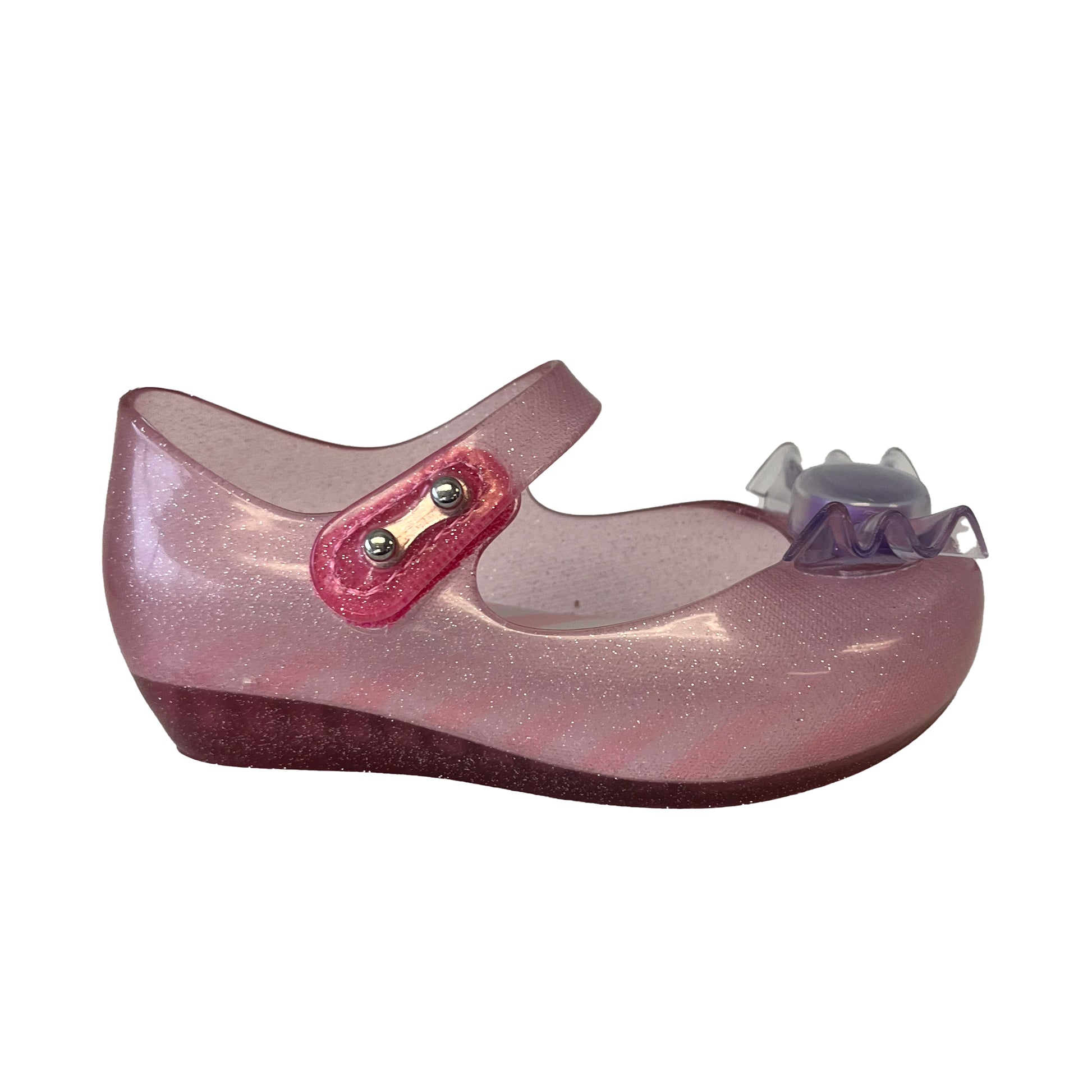 Mini Melissa Girls Pink Candy Shoes Size: 6 Toddler Pink Candy