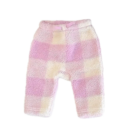 Tea Collection Girls Pink Check Leggings Size: 6-9 Months Pink Check