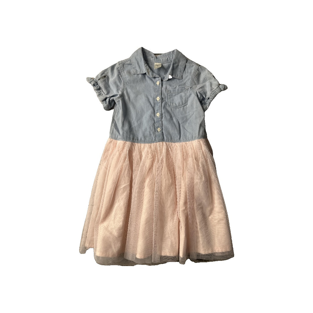 OshKosh Girls pink | Denim Dress Size: 5T pink | Denim