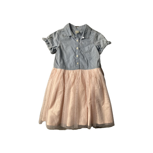 OshKosh Girls pink | Denim Dress Size: 5T pink | Denim