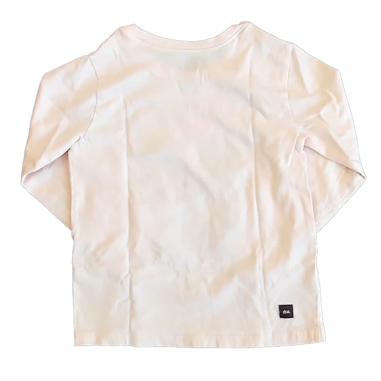 Tea Collection Girls Pink Dog Long Sleeve T-Shirt Size: 3T Pink Dog