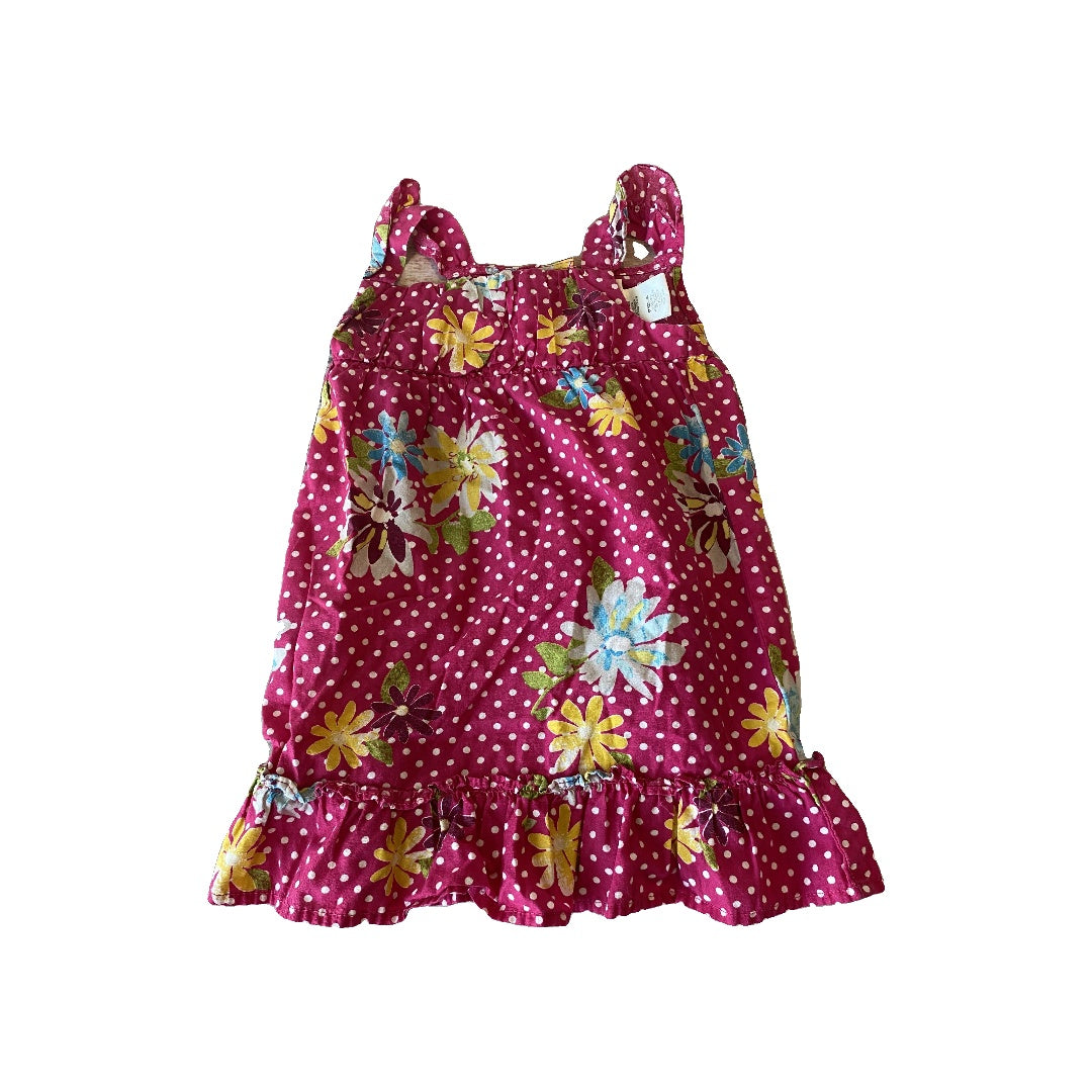 Jenny & Me Girls pink | Dots | Flowers Dress Size: 24 months pink | Dots | Flowers