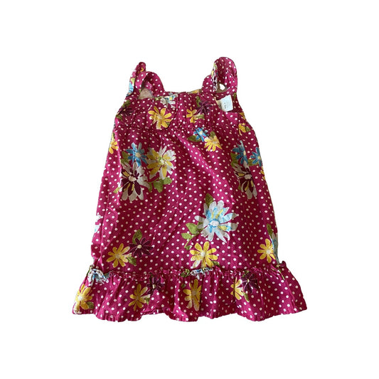 Jenny & Me Girls pink | Dots | Flowers Dress Size: 24 months pink | Dots | Flowers
