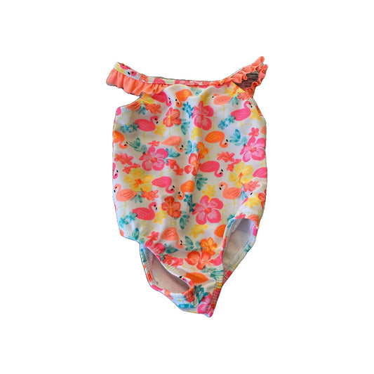 HealthTex Girls pink | Flamingos Swimwear Size: 6-9 months pink | Flamingos