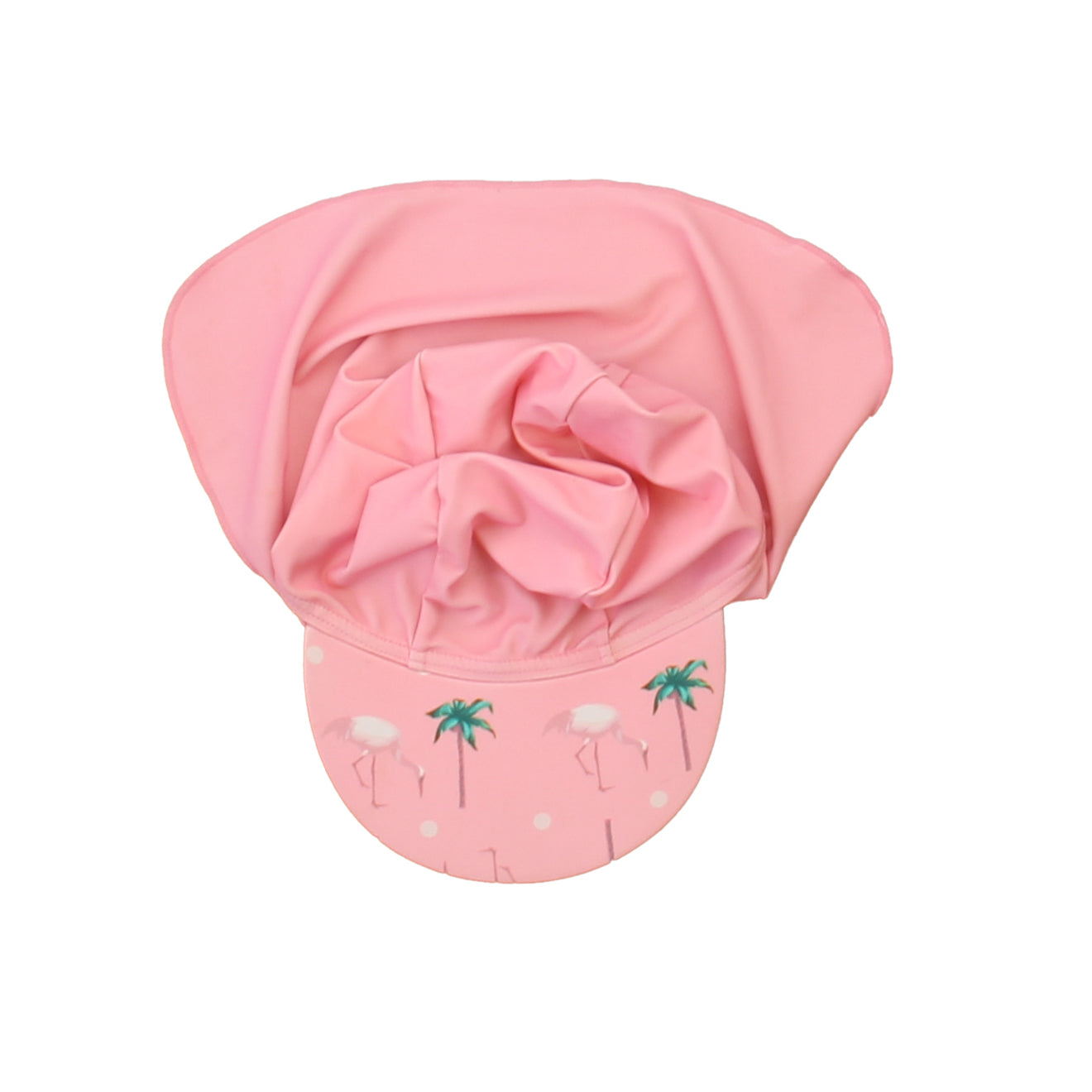Bonverano Girls Pink Flamingos Sun Hat Size: 12-24 Months Pink Flamingos