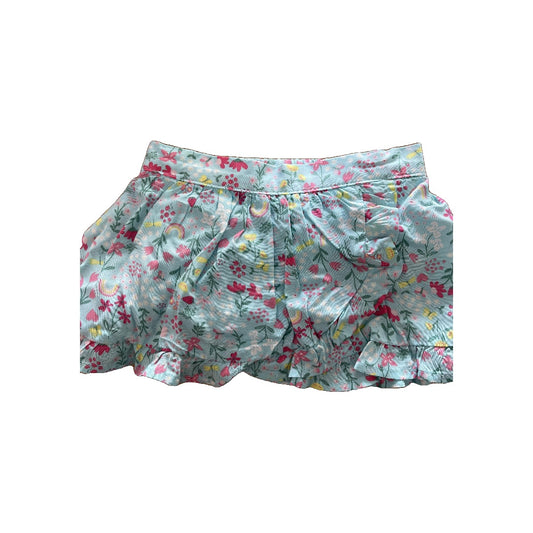 Carters Girls Pink floral | Light Blue Skirt Size: 9 months Pink floral | Light Blue