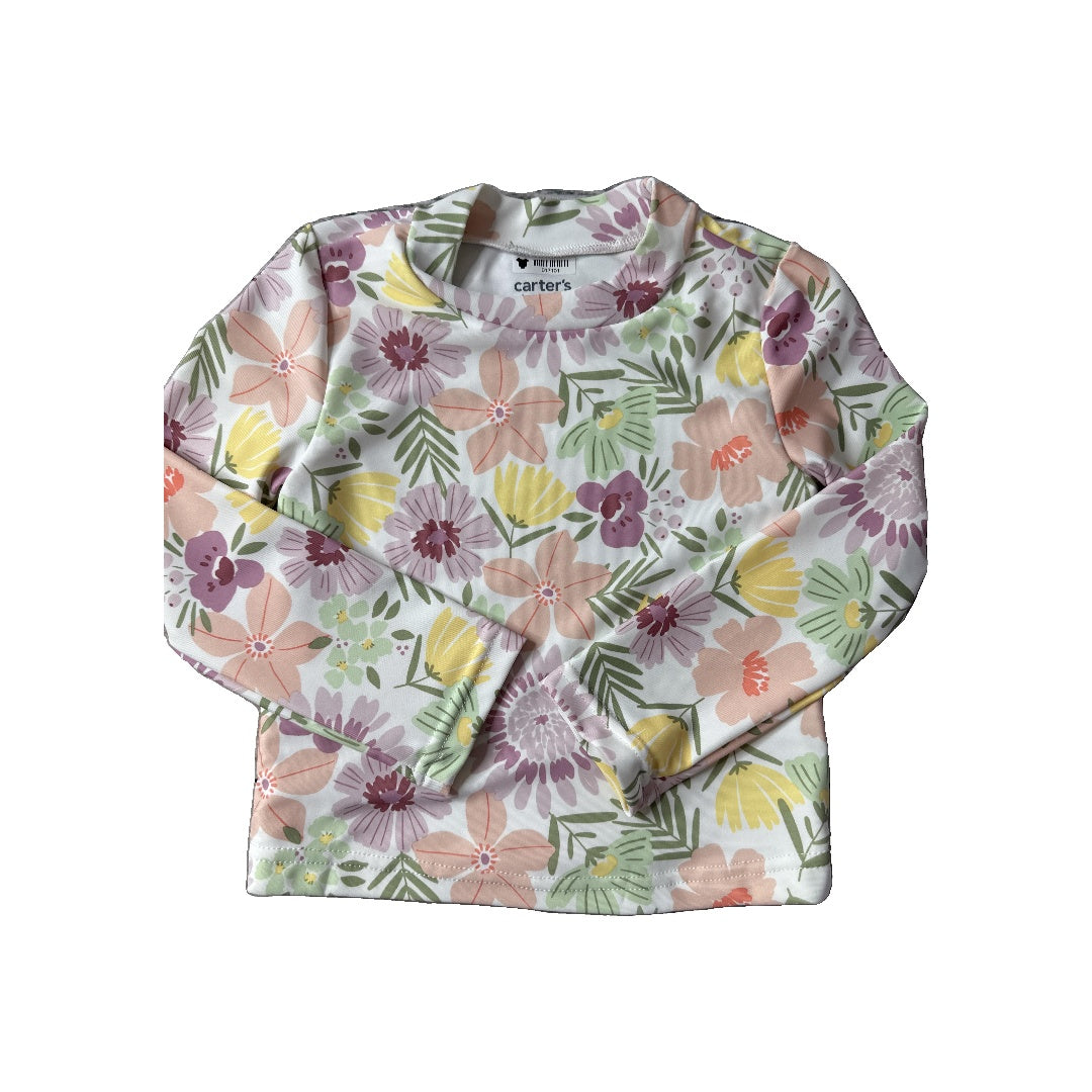 Girls Pink floral | White Swimwear Size: 3T Pink floral | White