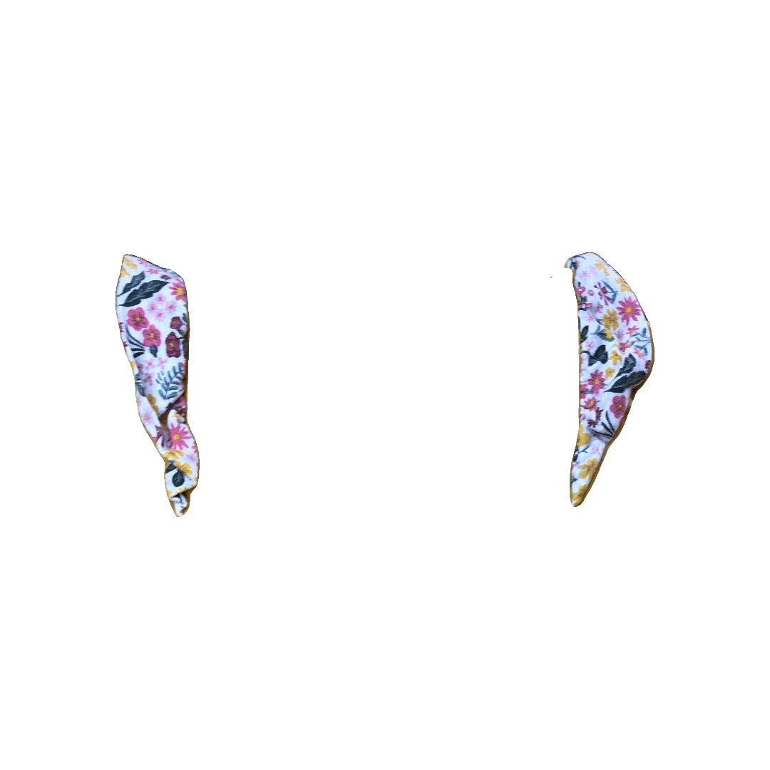 Carters Girls Pink floral | Yellow Sweater Size: 3T Pink floral | Yellow