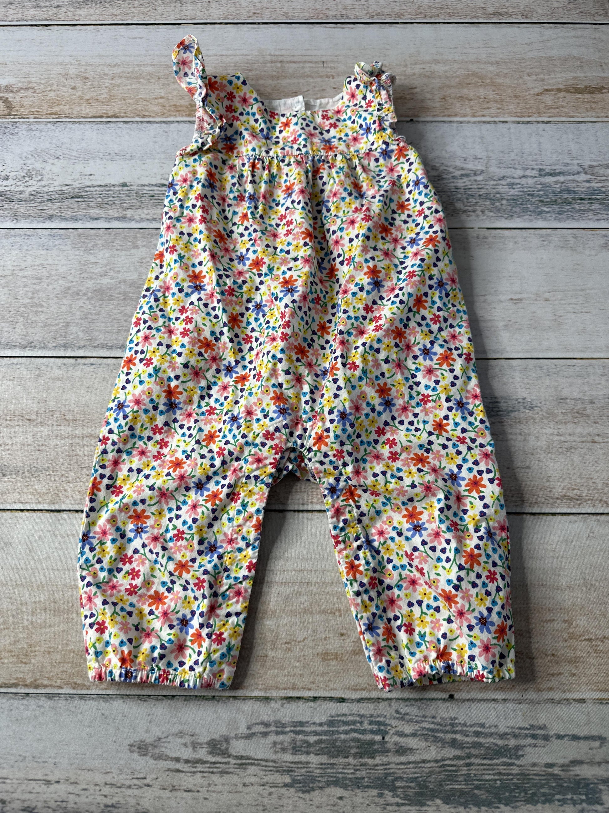 Old Navy Girls Pink floral Romper Size: 3-6 months Pink floral