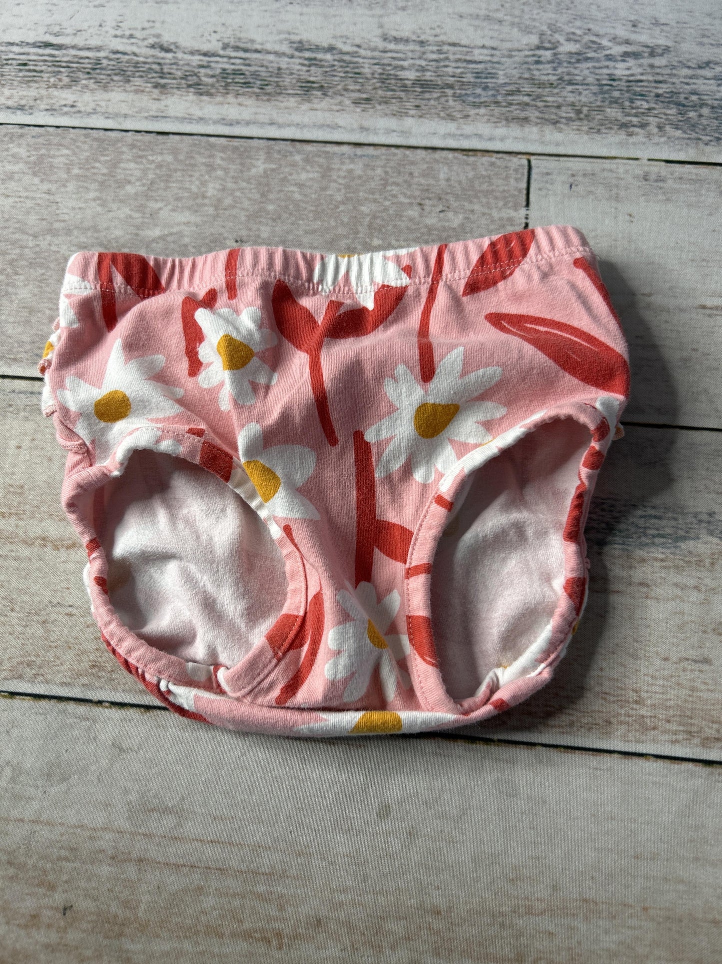 Hanna Andersson Girls Pink floral Button Down Short Sleeve Size: 18-24 months Pink floral