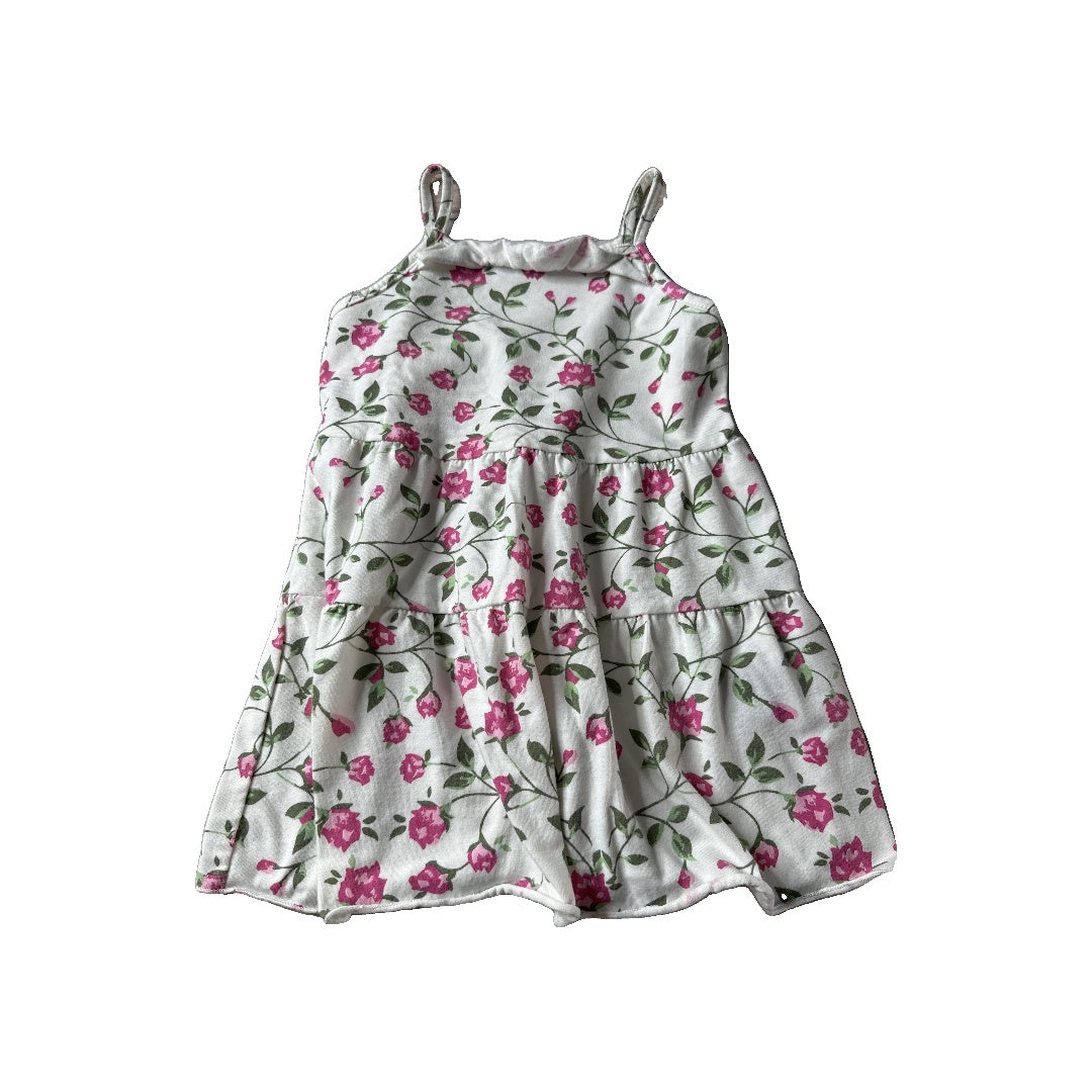 Sweet & Soft Girls Pink floral Dress Size: 24 months Pink floral