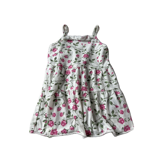 Sweet & Soft Girls Pink floral Dress Size: 24 months Pink floral