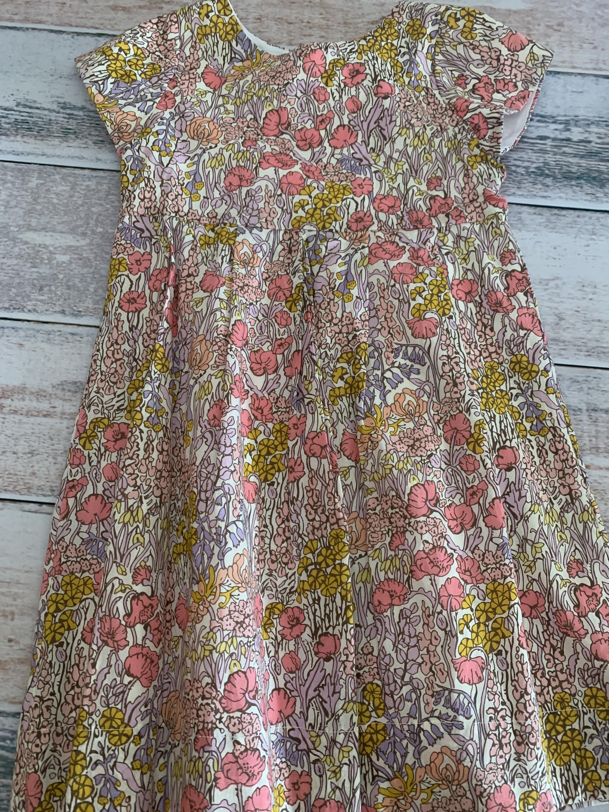 Carolina Zapf Girls Pink floral Dress Size: 3T Pink floral