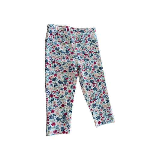 Carters Girls Pink floral Pants Size: 9 months Pink floral