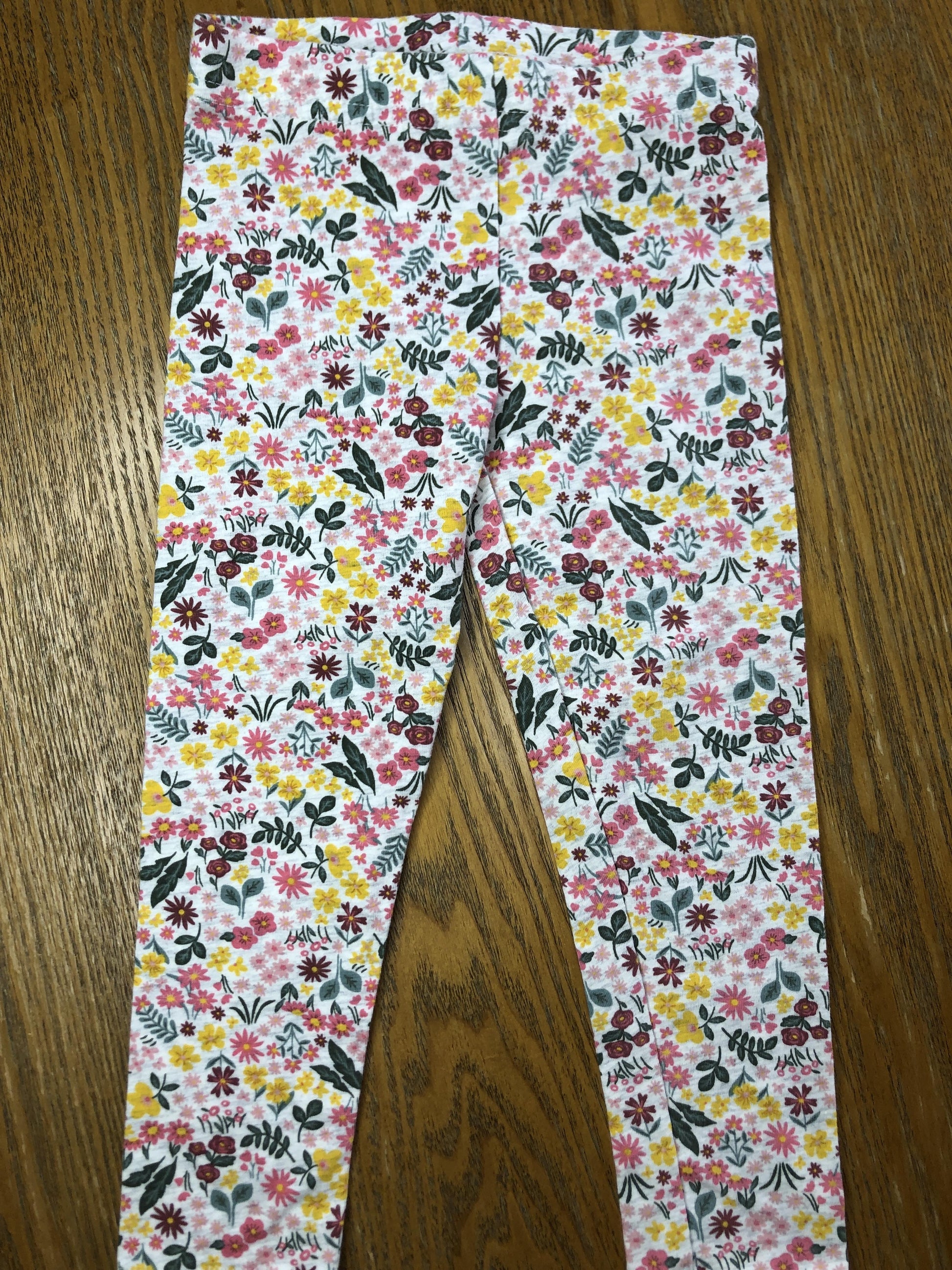 Carters Girls Pink floral Pants Size: 3T Pink floral