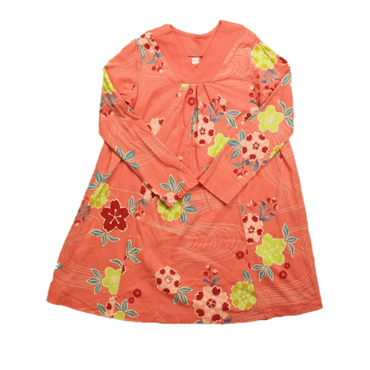 Tea Girls Pink | Floral Dress Size: 6 Years