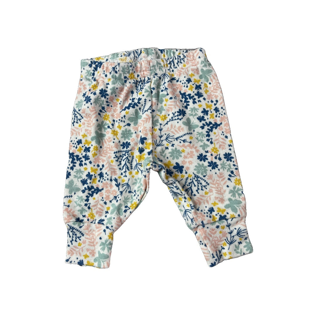 Carters Girls Pink floral Pants Size: Newborn Pink floral