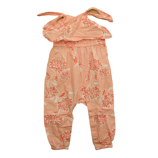 Tea Girls Pink | Floral Jumper Size: 12-18 Months Pink | Floral