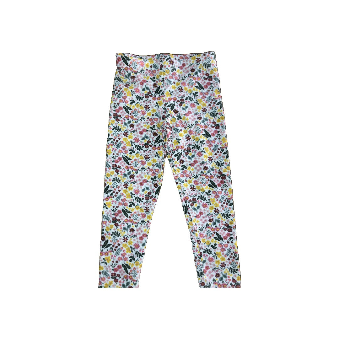 Carters Girls Pink floral Pants Size: 4T Pink floral