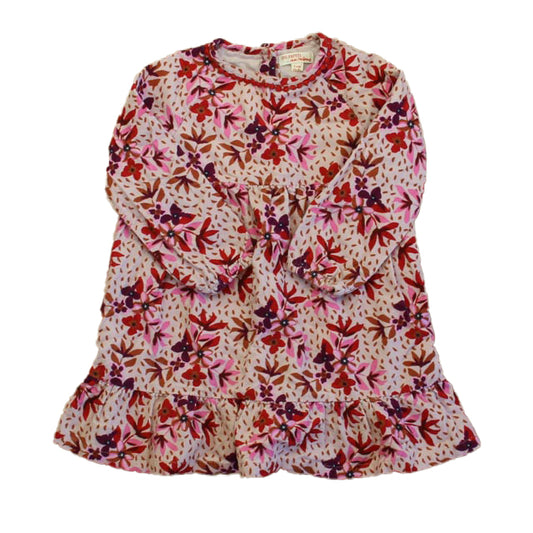 Du Pareil Girls Pink Floral Dress Size: 2T Pink Floral