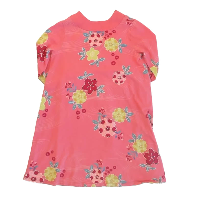 Tea Collection Girls Pink Floral Dress Size: 10 Years Pink Floral