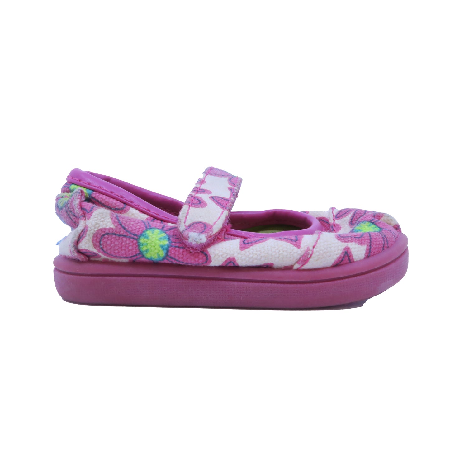 Toms Girls Pink | Floral Shoes Size: 3 Infant Pink | Floral