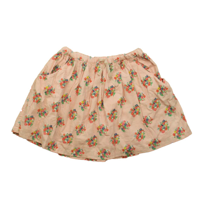 Boden Girls Pink Floral Skirt Size: 9-10 Years