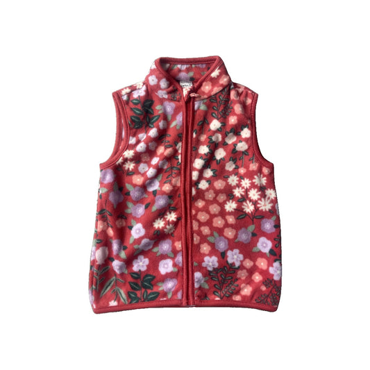 Girls Pink floral Vest Size: 3T Pink floral