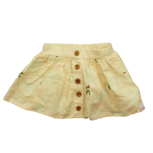Sweet Honey Girls Pink Floral Skirt Size: 2T Pink Floral