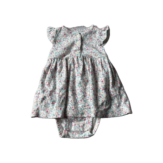 Carters Girls Pink floral Dress Size: 3 months Pink floral