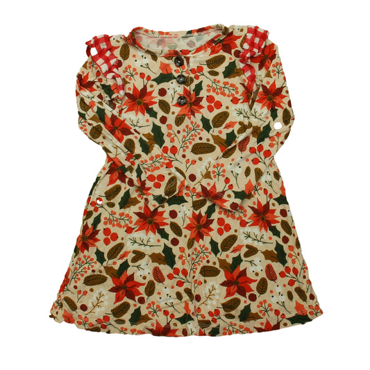 Gigi and Max Girls Pink Floral Nightgown Size: 2T Pink Floral