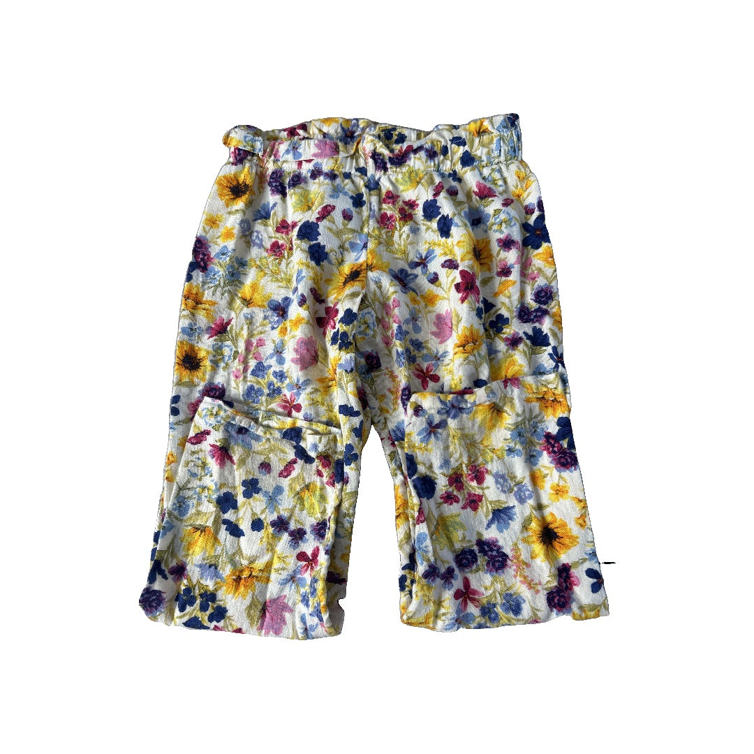 Girls Pink floral Pants Size: 3T Pink floral