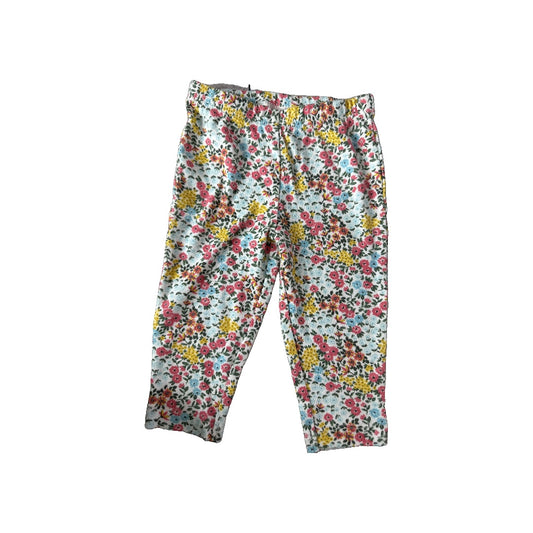 Carters Girls Pink floral Pants Size: 3-6 months Pink floral