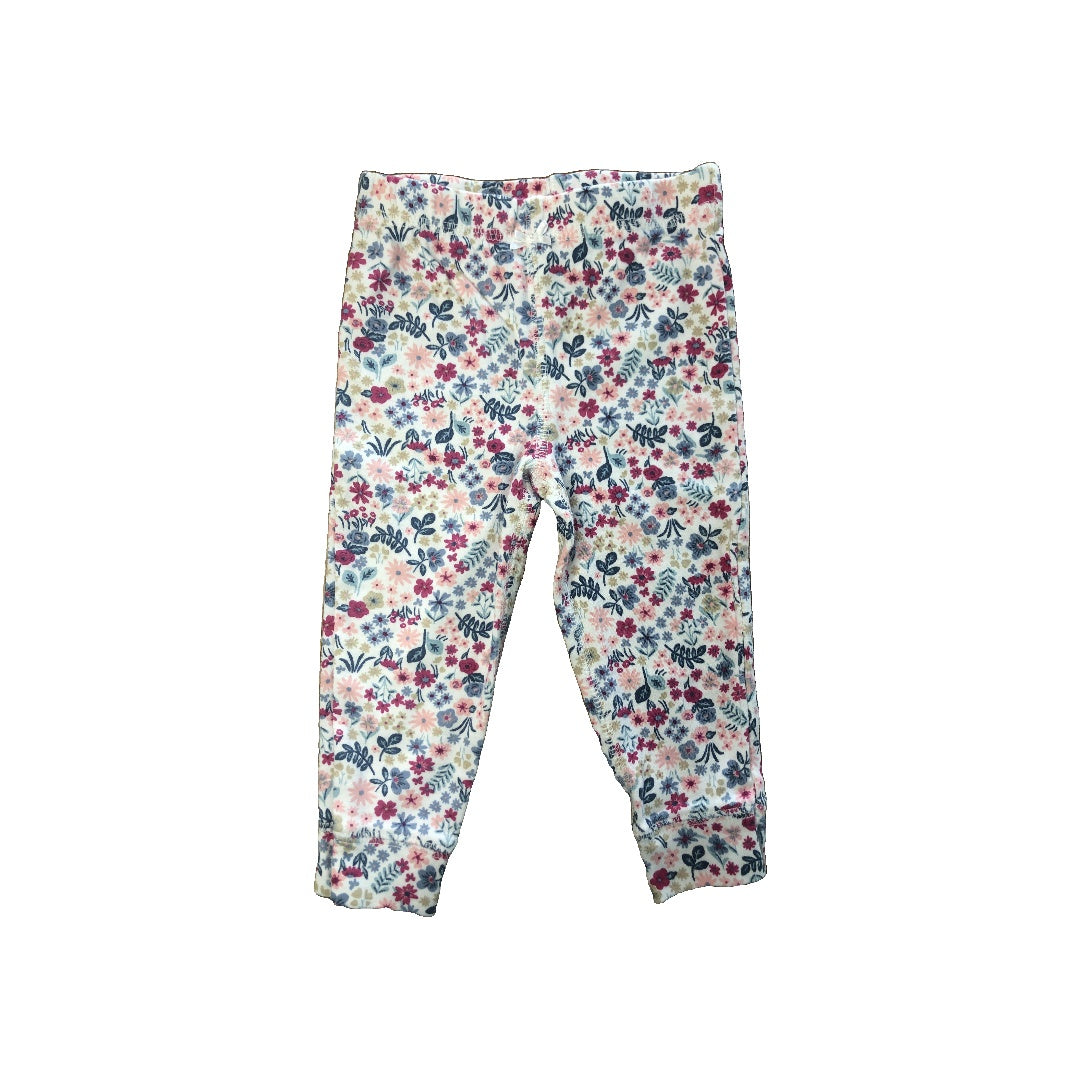 Carters Girls Pink floral Pants Size: 6-12 months Pink floral