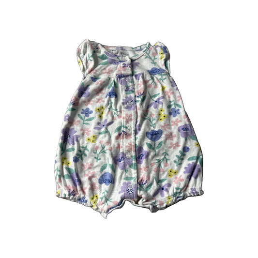 Carters Girls Pink floral Jumper Size: 3 months Pink floral