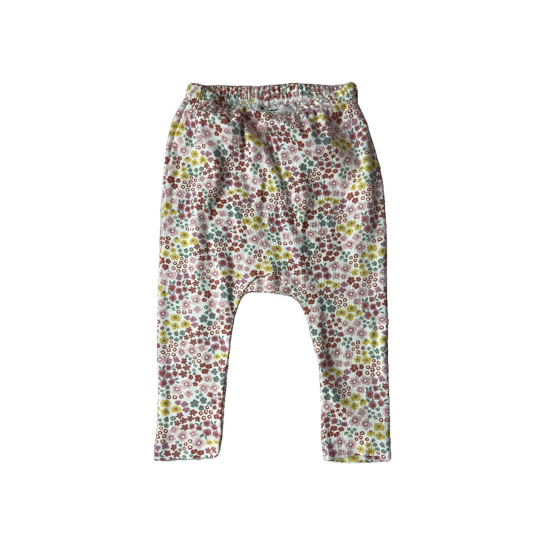 Honest co Girls Pink floral Pants Size: 18 months Pink floral