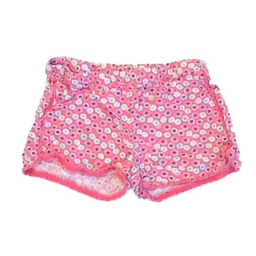 Gymboree Girls Pink Floral Shorts Size: 5T Pink Floral